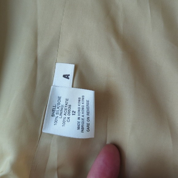 2pc Silk women's top and skirt - Picture 7 of 9